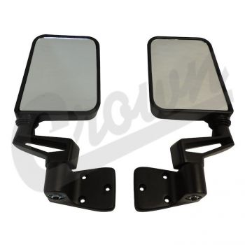 Mirror Set (Black) | Crown Automotive Sales Co