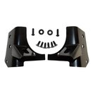 Windshield Light Bracket Kit (Black)