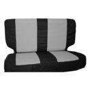 Seat Cover Set (Rear-Black/Gray)
